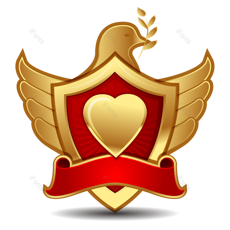 图案图片,奖章元素,边框花纹PNG,图腾免抠素材